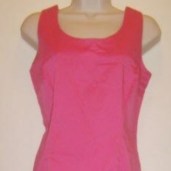 Vintage Pink Ruffle Summer Dress